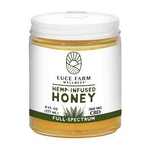 Hemp Infused Honey by Luce Farm