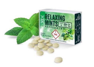 Peppermint relaxing mints by Dixie Elixirs