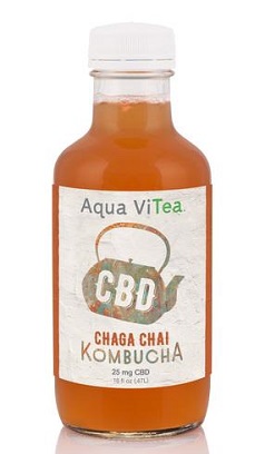 Chaga Chai – Aqua ViTea CBD Kombucha