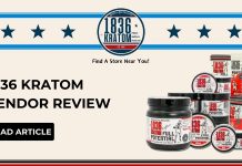 1836 Kratom Vendor Review  1836 Kratom Vendor Review